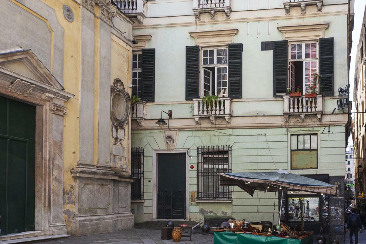 Wood And Stone Apartment In The Historical Center Genova Esterno foto