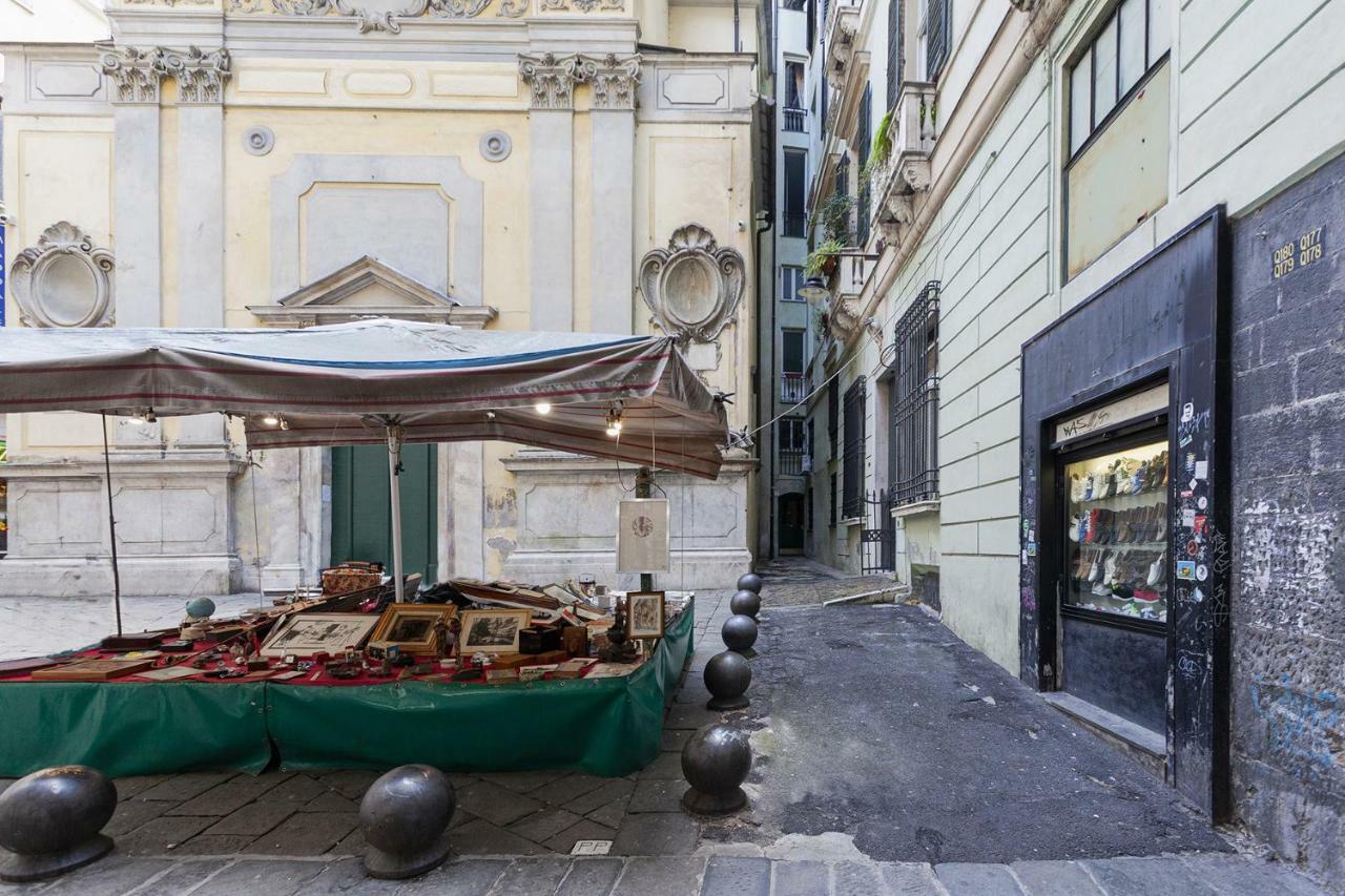 Wood And Stone Apartment In The Historical Center Genova Esterno foto